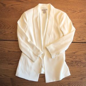 H&M white blazer